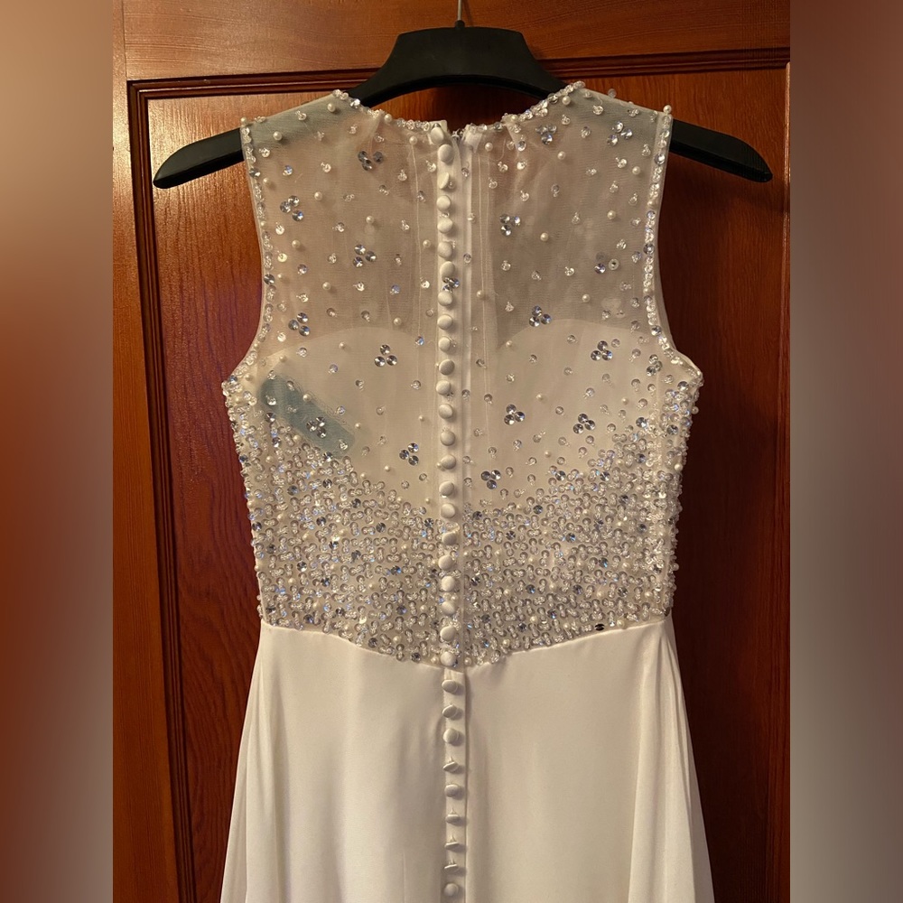 Wedding Gown With Beautiful Beaded Bodice